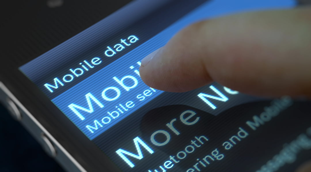 Manage mobile data use